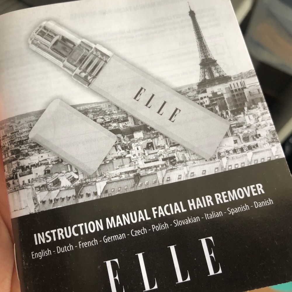 New in Box NWT Elle Painless Facial Hair Remover - Picture 11 of 13